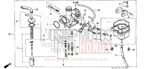 VERGASER CM125CR de 1994
