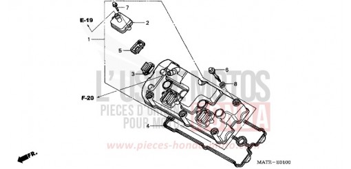 ZYLINDERKOPFDECKEL CBR1100XX6 de 2006