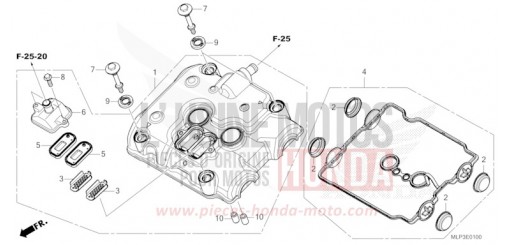 ZYLINDERKOPFDECKEL CL500AP de 2023