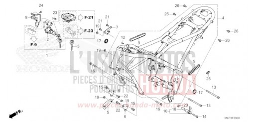 RAHMENKOERPER CL500AP de 2023