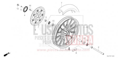 VORDERRAD CL500AS de 2025