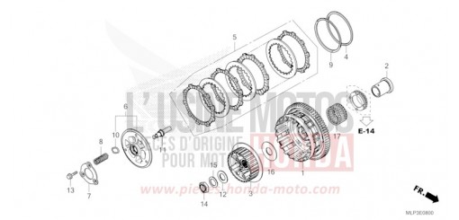 KUPPLUNG CL500AS de 2025