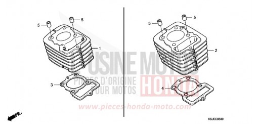 ZYLINDER CRF100FB de 2011