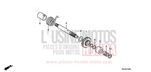 KICKSTARTERSPINDEL CRF100FB de 2011