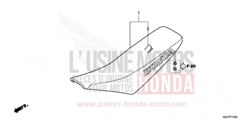 SITZ CRF100FD de 2013