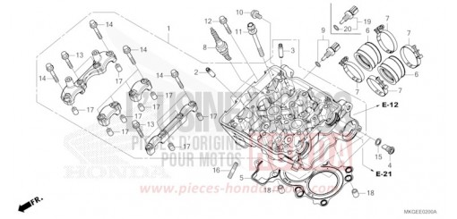 ZYLINDERKOPF CMX500AP de 2023