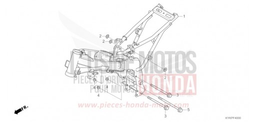 RAHMENKOERPER CRF110FS de 2025