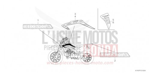 STREIFEN/MARKE CRF110FS de 2025