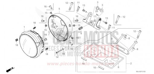 SCHEINWERFER CMX500AR de 2024