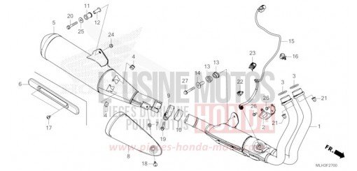 ABGAS-SCHALLDAEMPFER CMX500AS de 2025