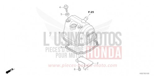 ZYLINDERKOPFDECKEL CRF150RBS de 2025