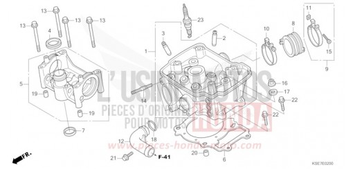 ZYLINDERKOPF CRF150RBS de 2025