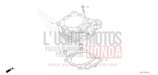 ZYLINDER CRF150RBS de 2025