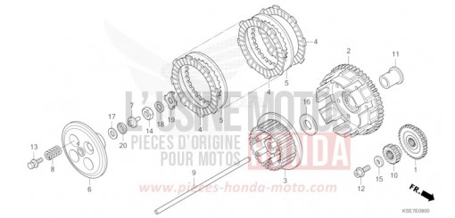 KUPPLUNG CRF150RBS de 2025
