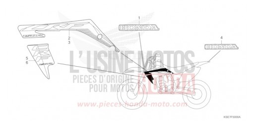MARKE CRF150RBS de 2025