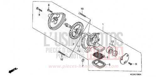 OELPUMPE CM125CX de 1999