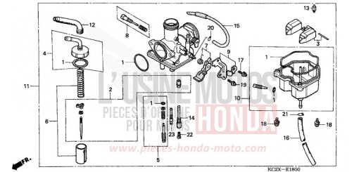 VERGASER CM125CX de 1999