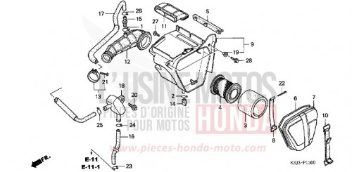 LUFTFILTER CRF100F5 de 2005
