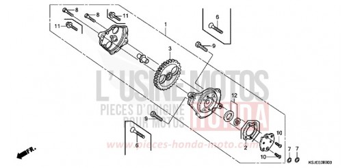 OELPUMPE CRF100FA de 2010