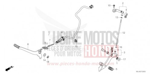 PEDAL CMX1100D2R de 2024