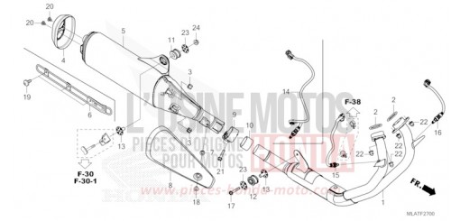 ABGAS-SCHALLDAEMPFER CMX1100D2T de 2026