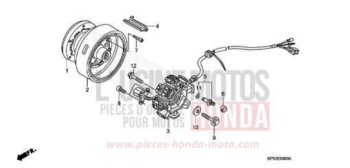 GENERATOR CRF230F9 de 2009
