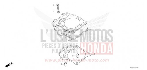 ZYLINDER CRF250RS de 2025