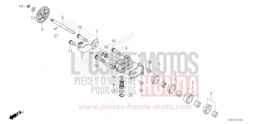 OELPUMPE CRF250RS de 2025