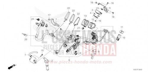 KABELBAUM CRF250RS de 2025