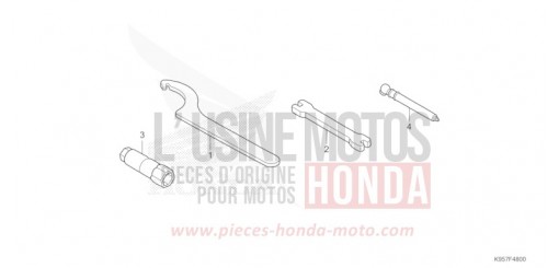 WERKZEUGE CRF250RS de 2025