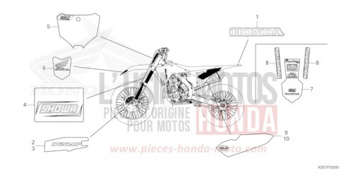 MARKE CRF250RS de 2025