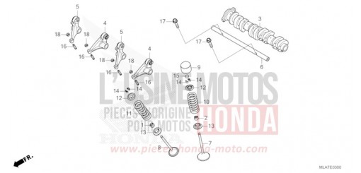 NOCKENWELLE/VENTIL CMX1100D3T de 2026