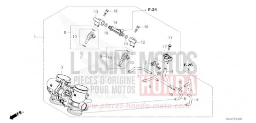 DROSSELKLAPPENGEHAEUSE CMX1100D3T de 2026