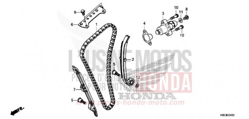 NOCKENWELLENKETTE/SPANNVORRICHTUNG CRF250RXK de 2019