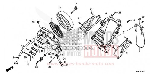 LUFTFILTER CRF250RXL de 2020