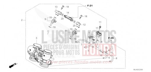 DROSSELKLAPPENGEHAEUSE CMX1100DR de 2024