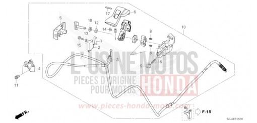 HANDBREMSHEBEL CMX1100DR de 2024