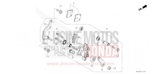 FESTSTELLBREMSSATTEL CMX1100DR de 2024