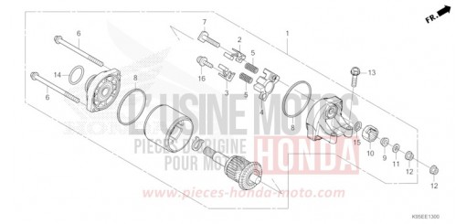 ANLASSER CRF250RXN de 2022