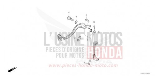 PEDAL CRF250RXP de 2023