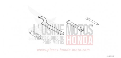 WERKZEUGE CRF250RXP de 2023