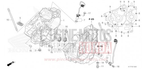 KURBELGEHAEUSE CRF300LAP de 2023