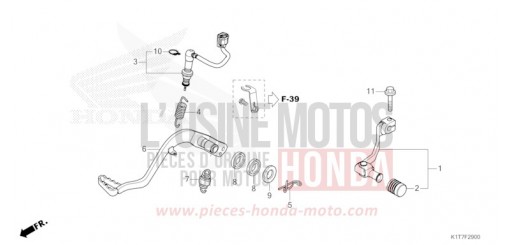 PEDAL CRF300LAP de 2023