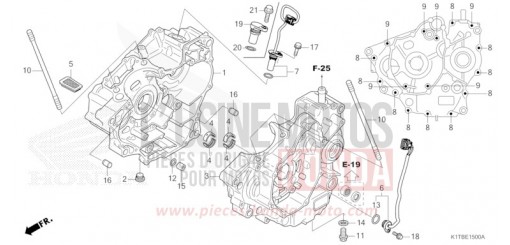 KURBELGEHAEUSE CRF300LAS de 2025