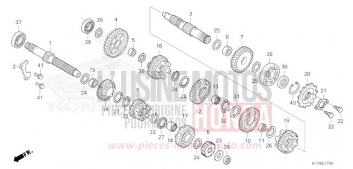 GETRIEBE CRF300LAS de 2025