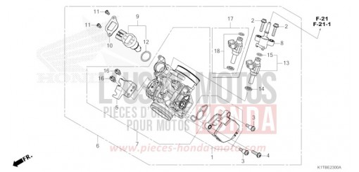 DROSSELKLAPPENGEHAEUSE CRF300LAS de 2025