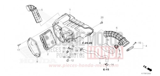 LUFTFILTER CRF300LAS de 2025