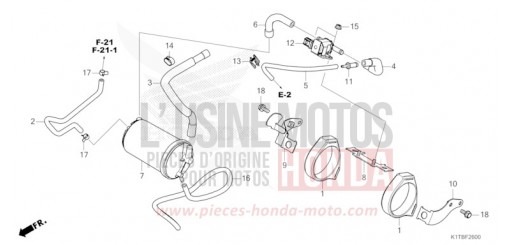 AKTIVKOHLEBEHAELTER CRF300LAS de 2025