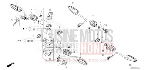 BLINKER CRF300LAS de 2025