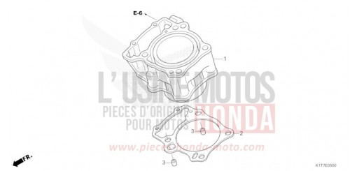 ZYLINDER CRF300LRAP de 2023